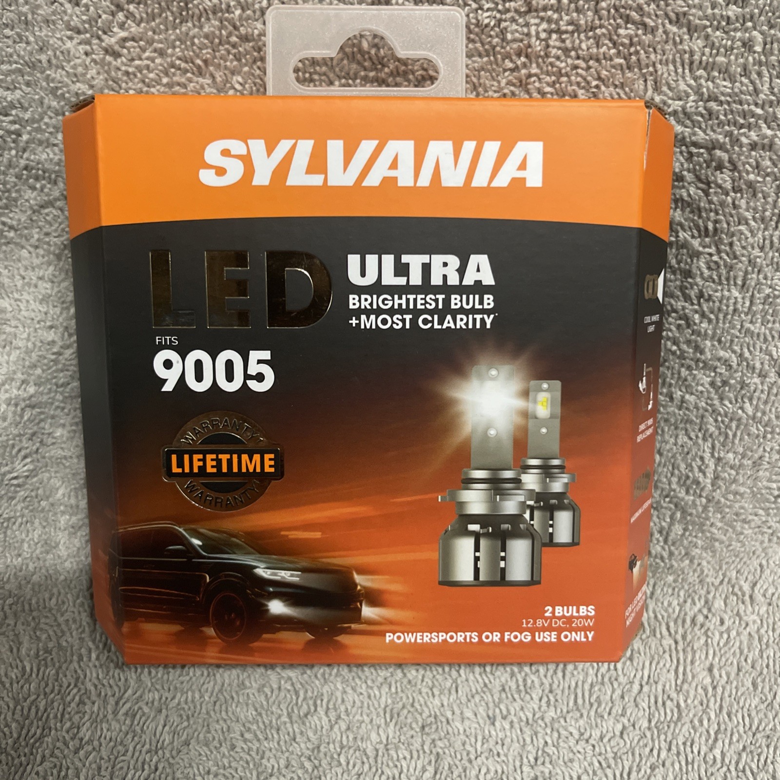 SYLVANIA 9005 LED Headlight Bulbs ULTRA Bright Brand New Car Truck Light Stock SYLVANIA 9005 LED Headlight Bulbs ULTRA Bright Brand New Car Truck Light Stock