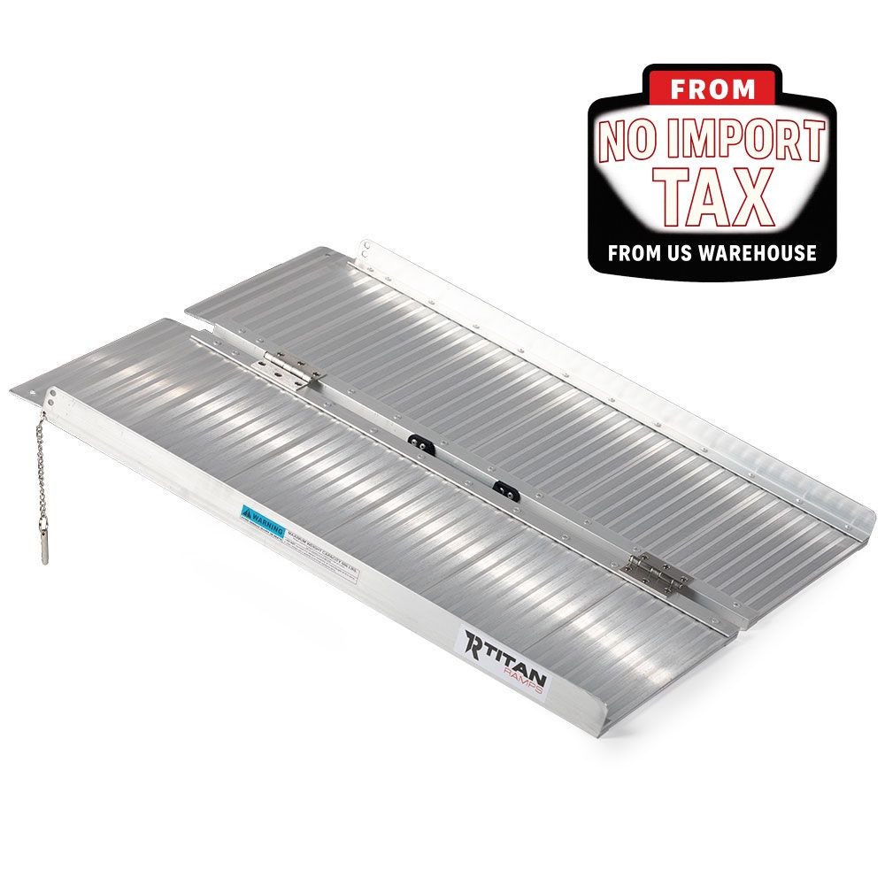 Titan Ramps 3\' Single-Fold Wheelchair Ramp - 600 lb. Capacity Titan Ramps 3\' Single-Fold Wheelchair Ramp - 600 lb. Capacity
