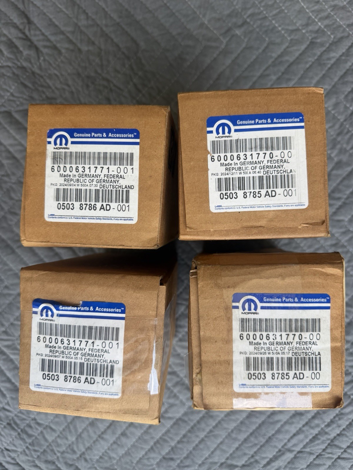 5.7L Hemi Lifter W/MDS Set of 4 New Mopar 2005-24 PN 05038786AD X2 05038785 X2 5.7L Hemi Lifter W/MDS Set of 4 New Mopar 2005-24 PN 05038786AD X2 05038785 X2