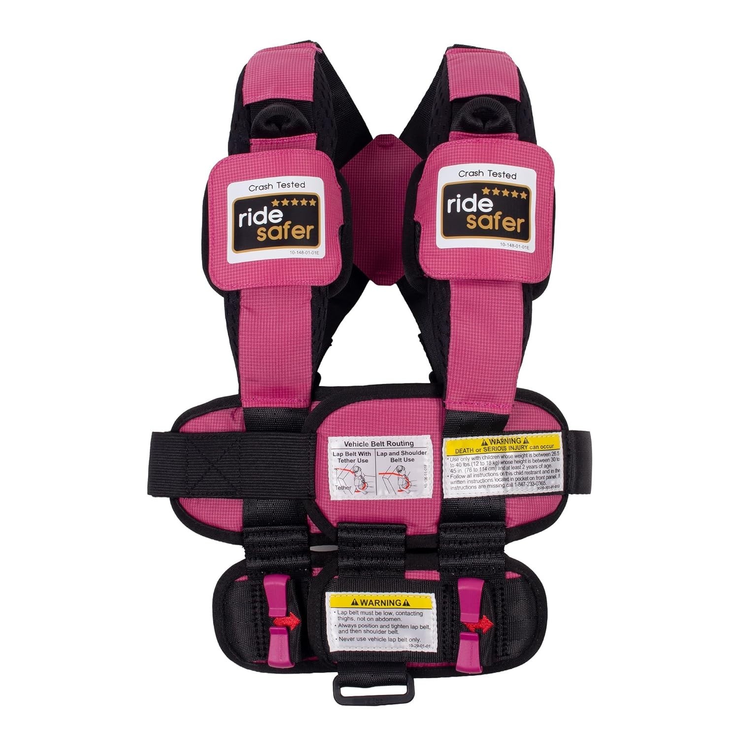 RideSafer X- Large Black, Lightweight, Compact, Portable Car Seat Safety RideSafer X- Large Black, Lightweight, Compact, Portable Car Seat Safety