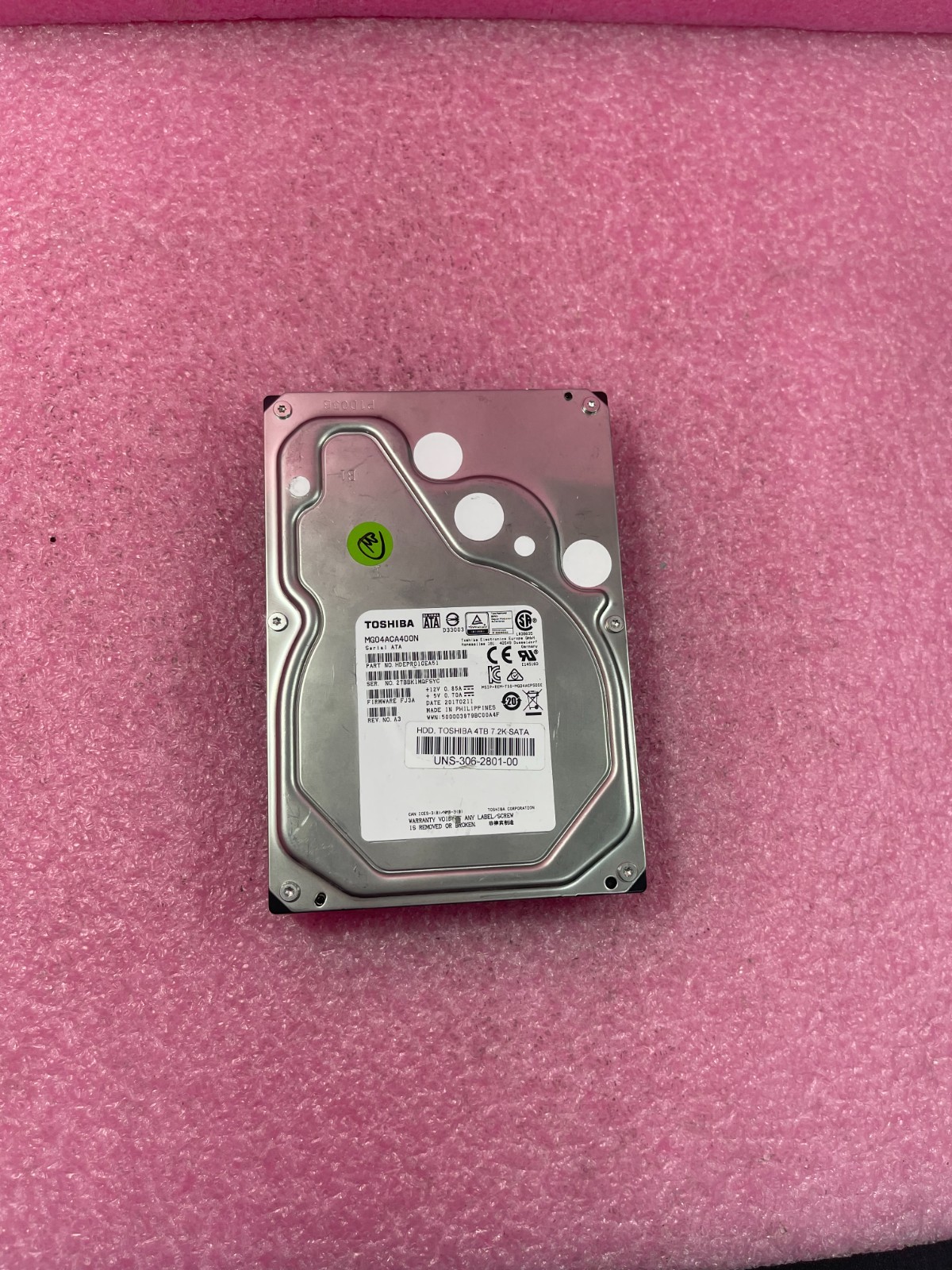 Strong-IT Toshiba MG04ACA400N 4TB LFF 3.5\ Strong-IT Toshiba MG04ACA400N 4TB LFF 3.5\