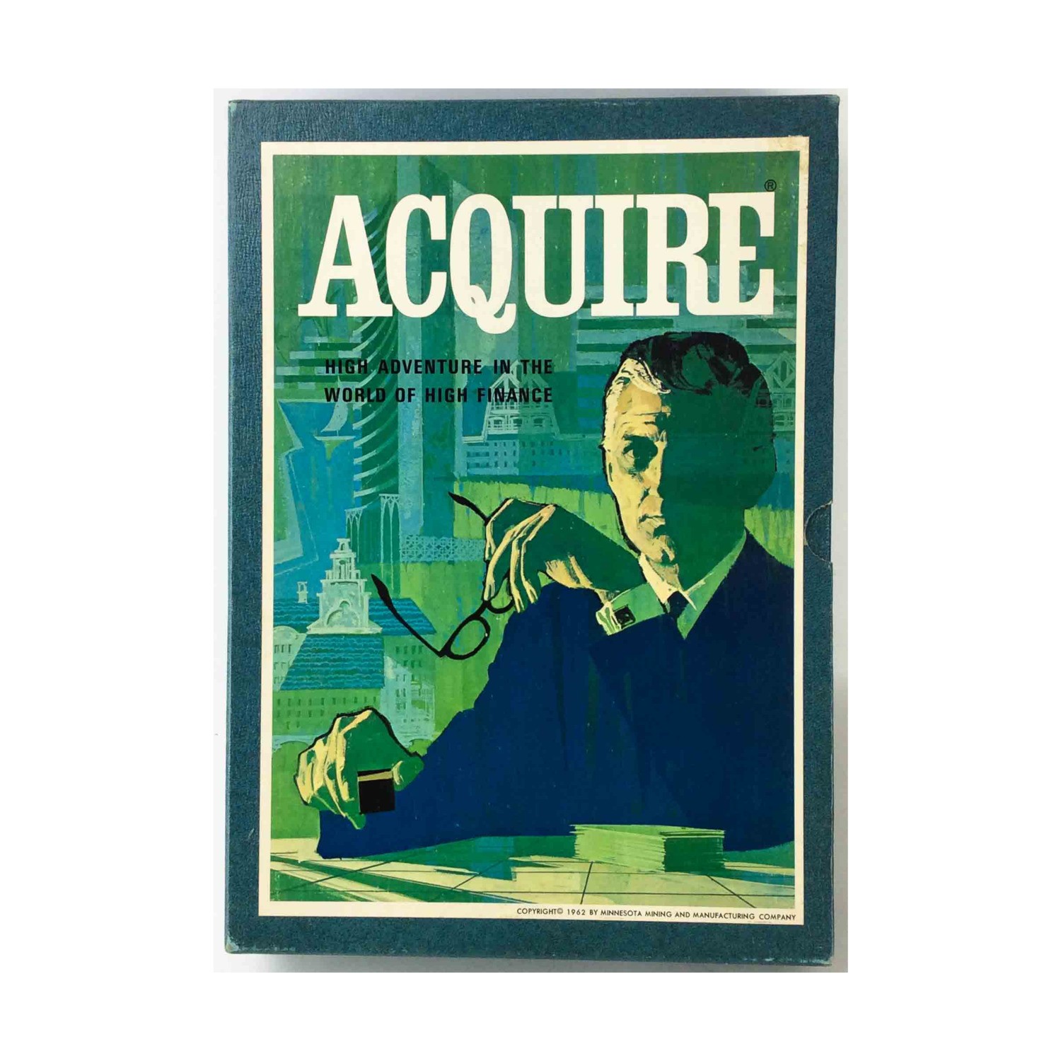 3M Boardgame Acquire (1966 Ed) Box Fair/EX 3M Boardgame Acquire (1966 Ed) Box Fair/EX