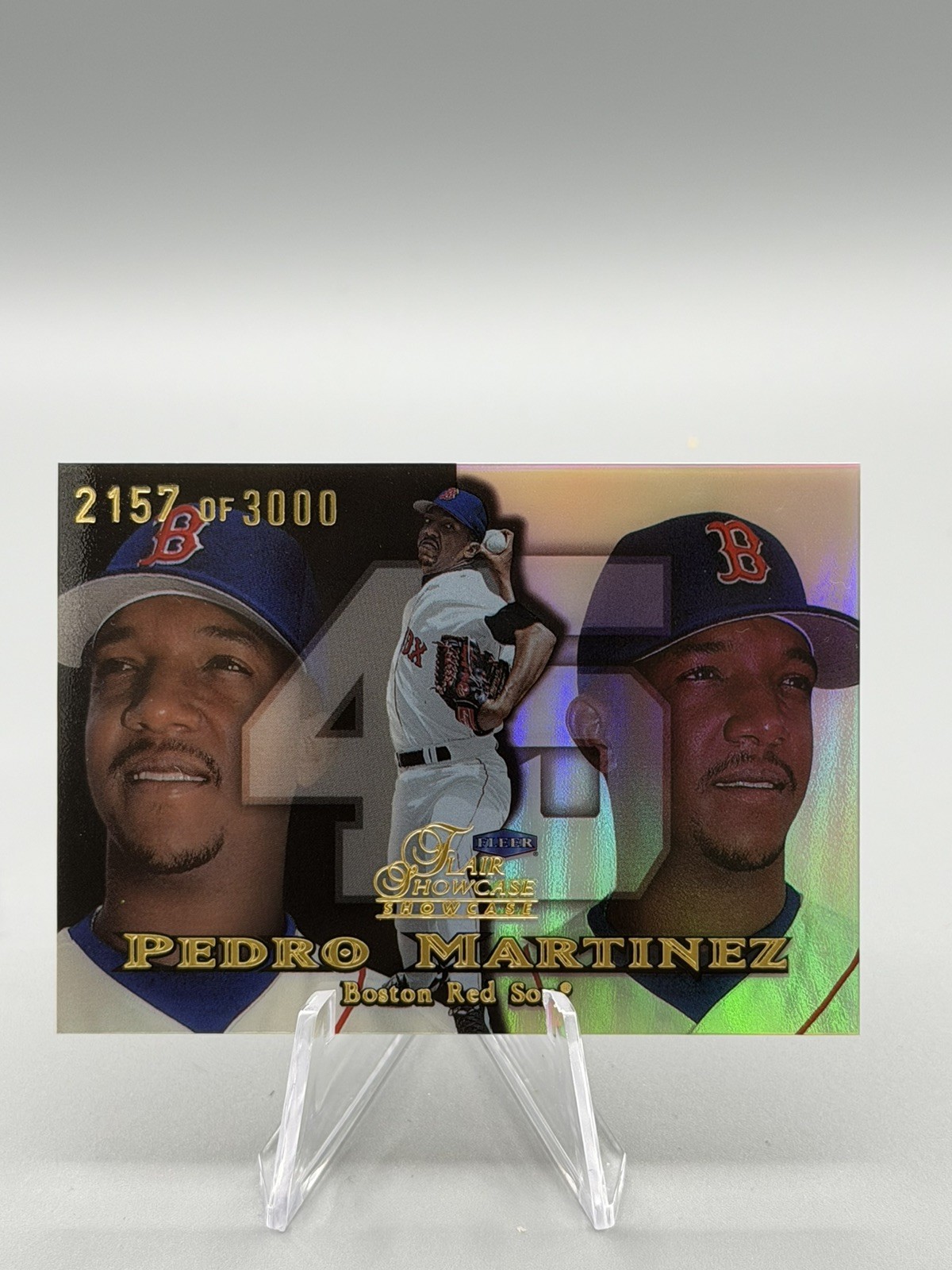 1999 Fleer Flair Showcase Row 1 - PEDRO MARTINEZ #58 /3000 1999 Fleer Flair Showcase Row 1 - PEDRO MARTINEZ #58 /3000