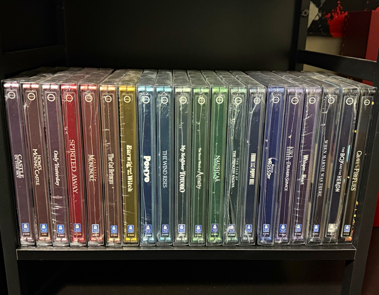 Complete 20 *19 NEW SEALED* gkids studio ghibli steelbook collection