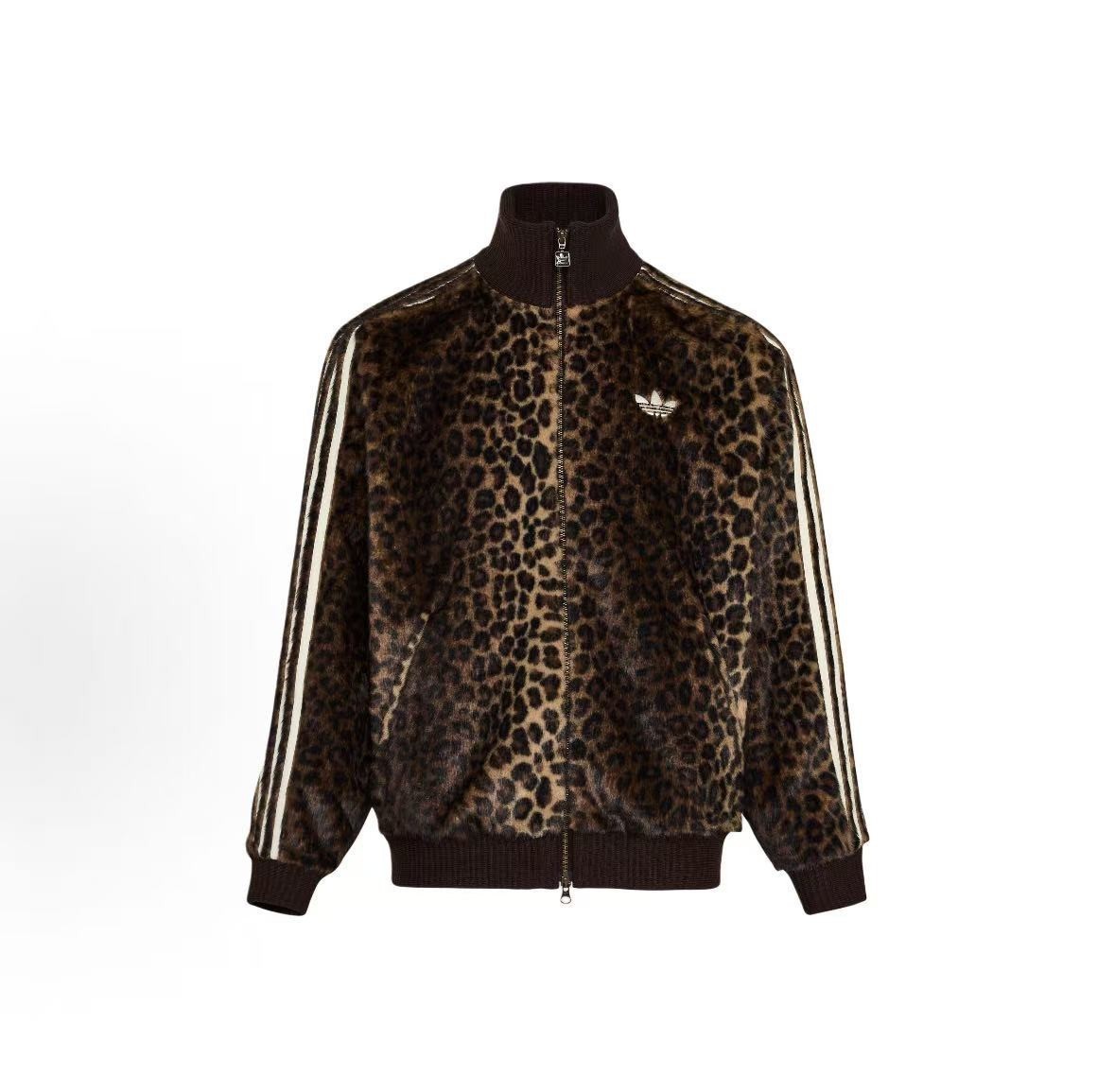Adidas Originals FW25 Leopard JQD TT Track Top KU9407 Unisex Asian Size BNWT