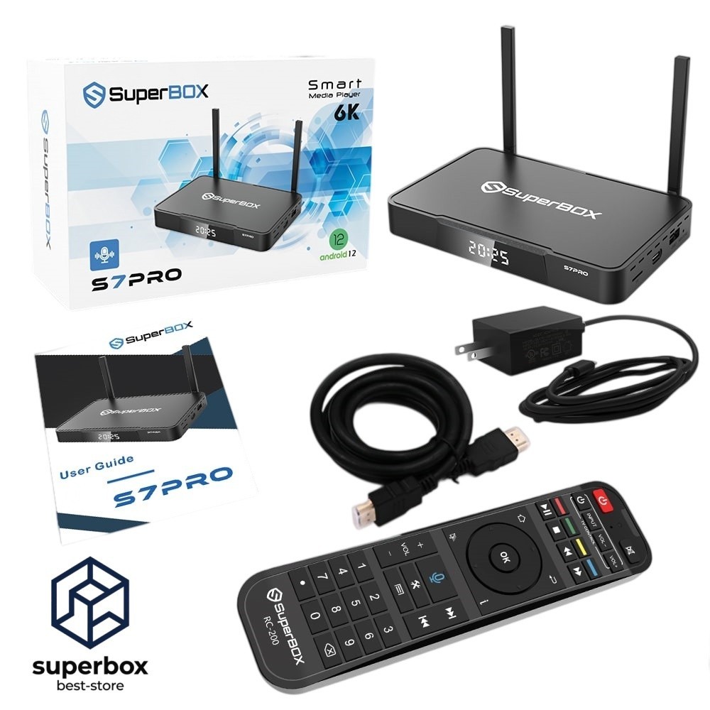 NEW SEALED 2026 SUPERBOX S7 PRO -  - USA Authorized Dealer