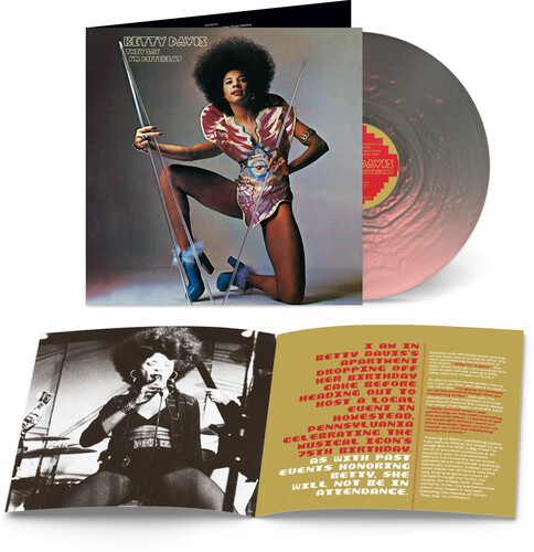 Betty Davis - They Say I'm Different [New Vinyl LP] Colored Vinyl, With Booklet,