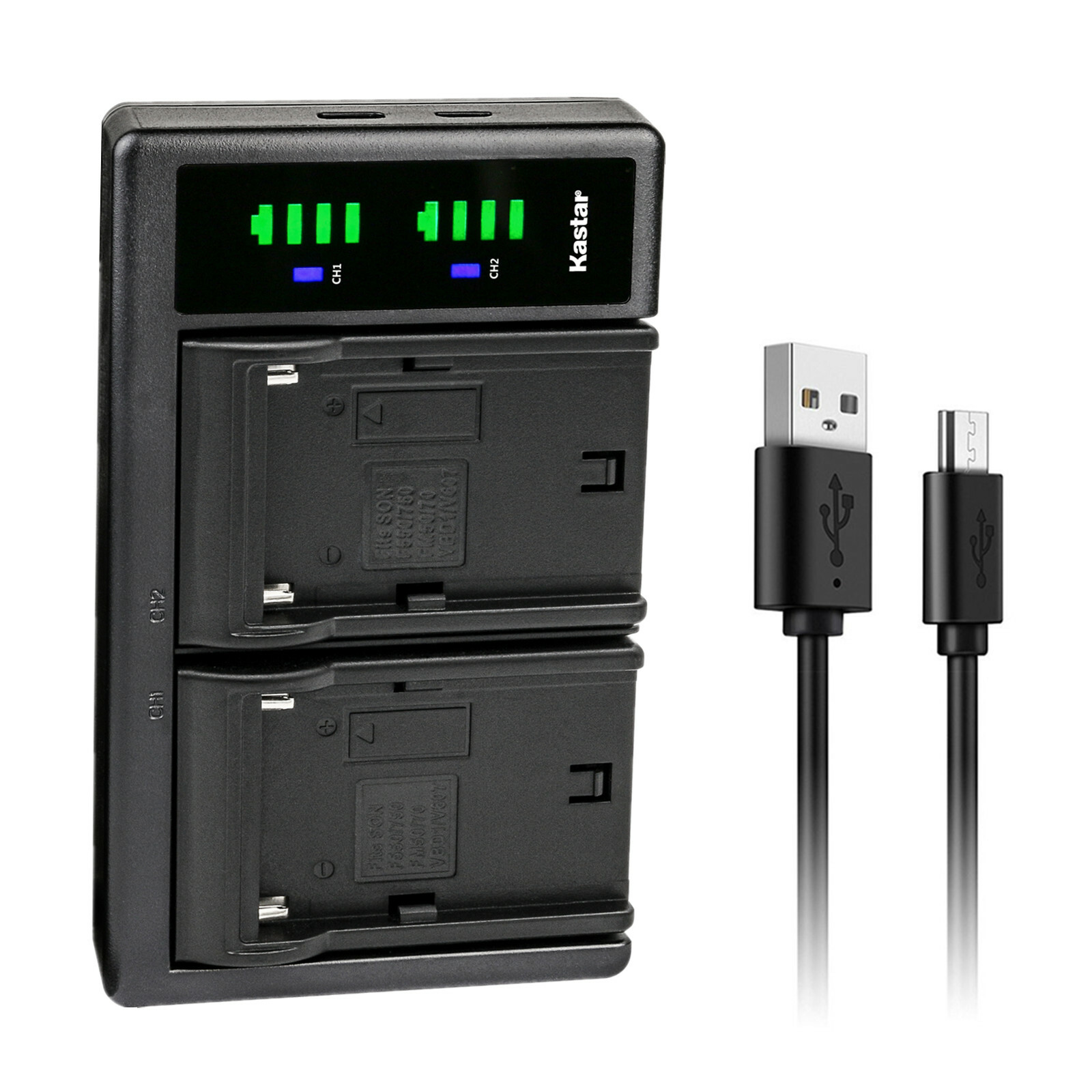 Kastar NP-F780 Battery LTD2 Charger for Sony NPF730 NP-F750 NP-F770 NP-F780 Exp