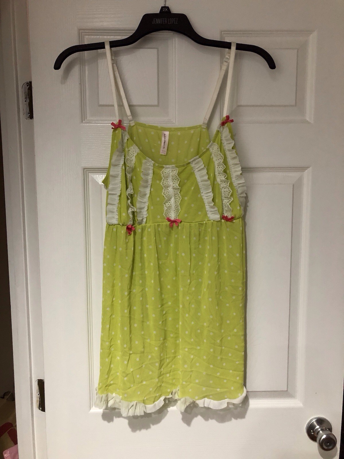 NWT - Cacique Green 22/24 Babydoll Teddy Nightgown