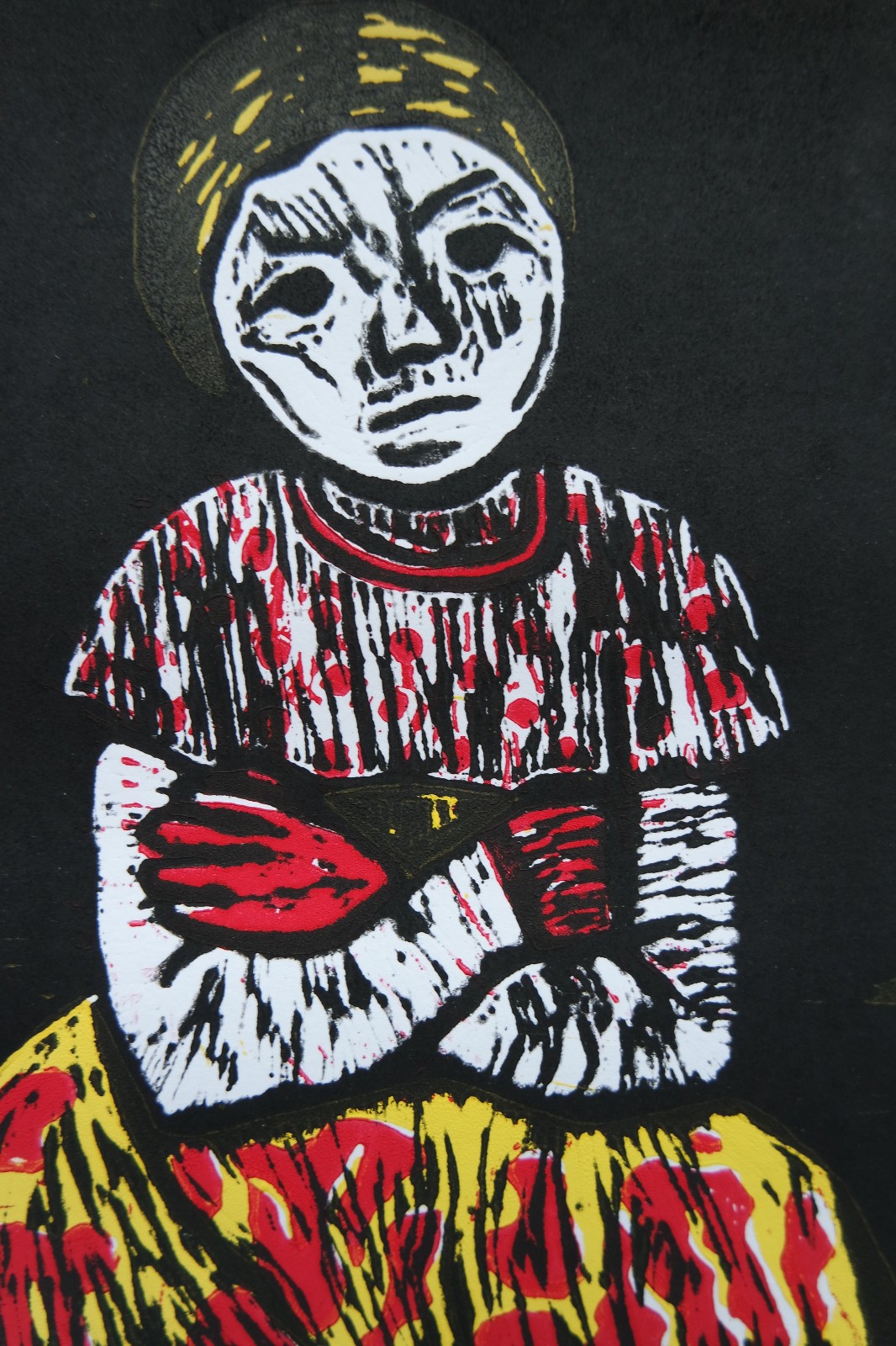 Color linocut Color linocut