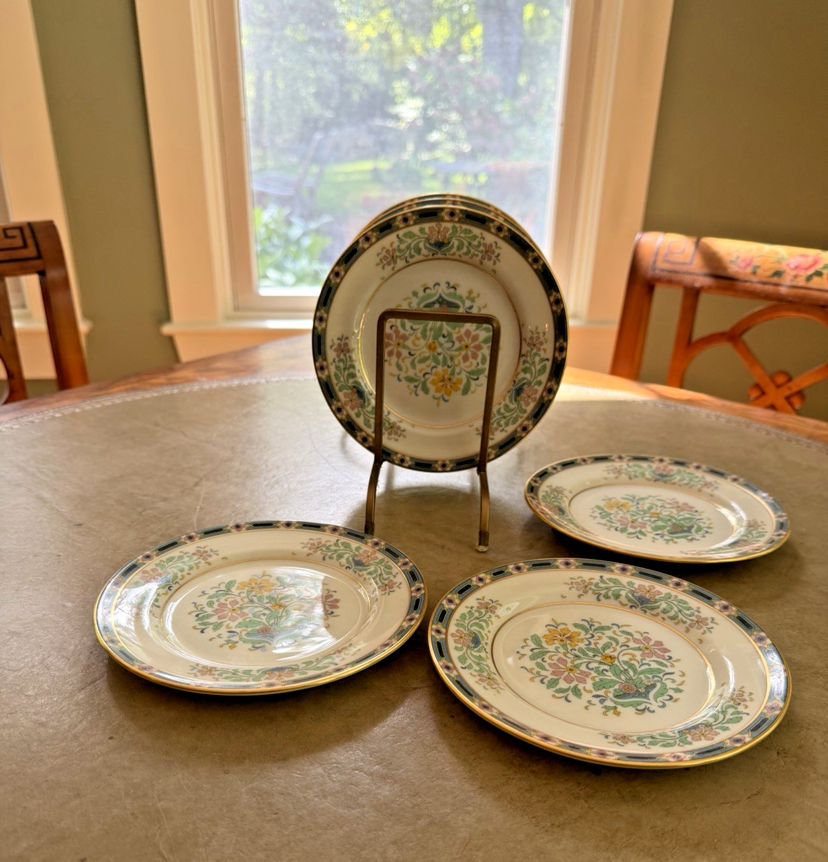 Lenox Mystic 6 Bread Plates Black Back Stamp NEVER USED Lenox Mystic 6 Bread Plates Black Back Stamp NEVER USED