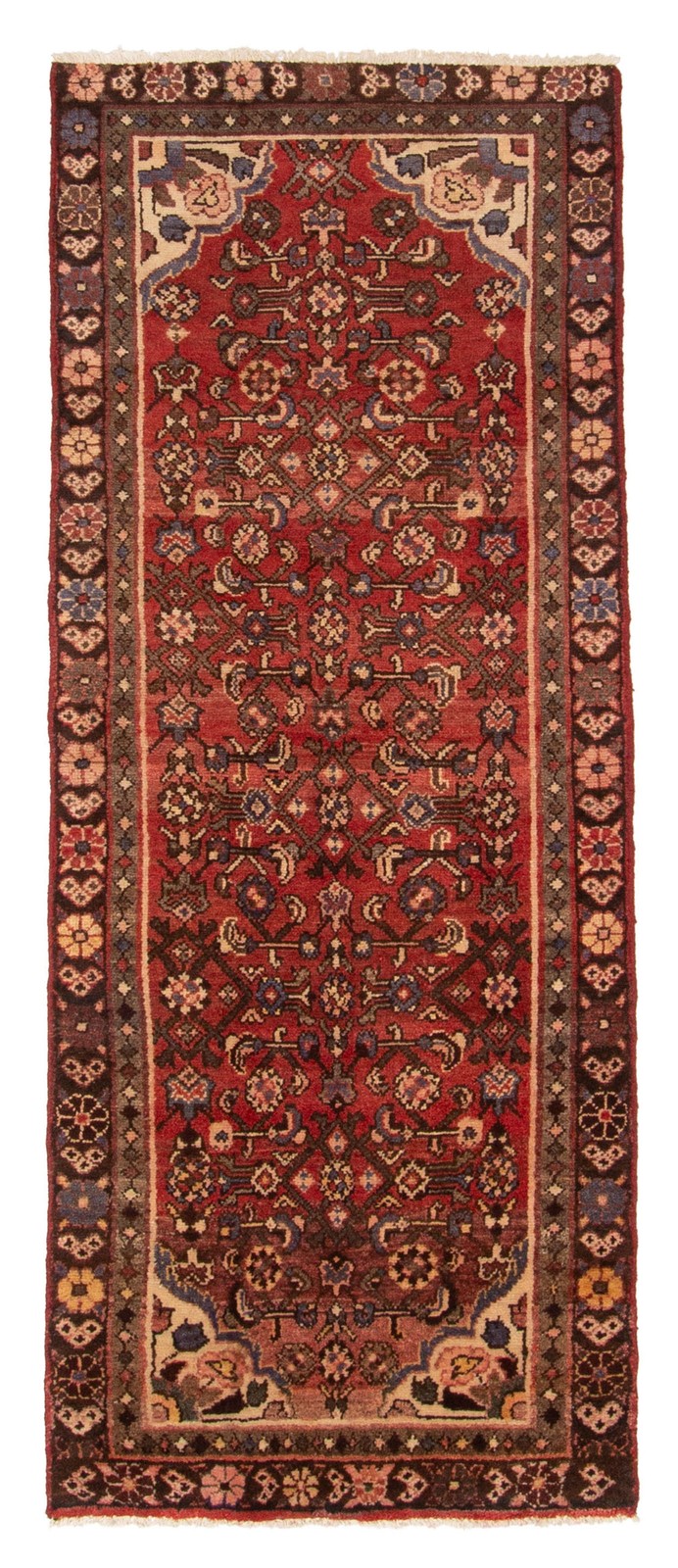 Vintage Hand-knotted Runner Rug 2\'9\