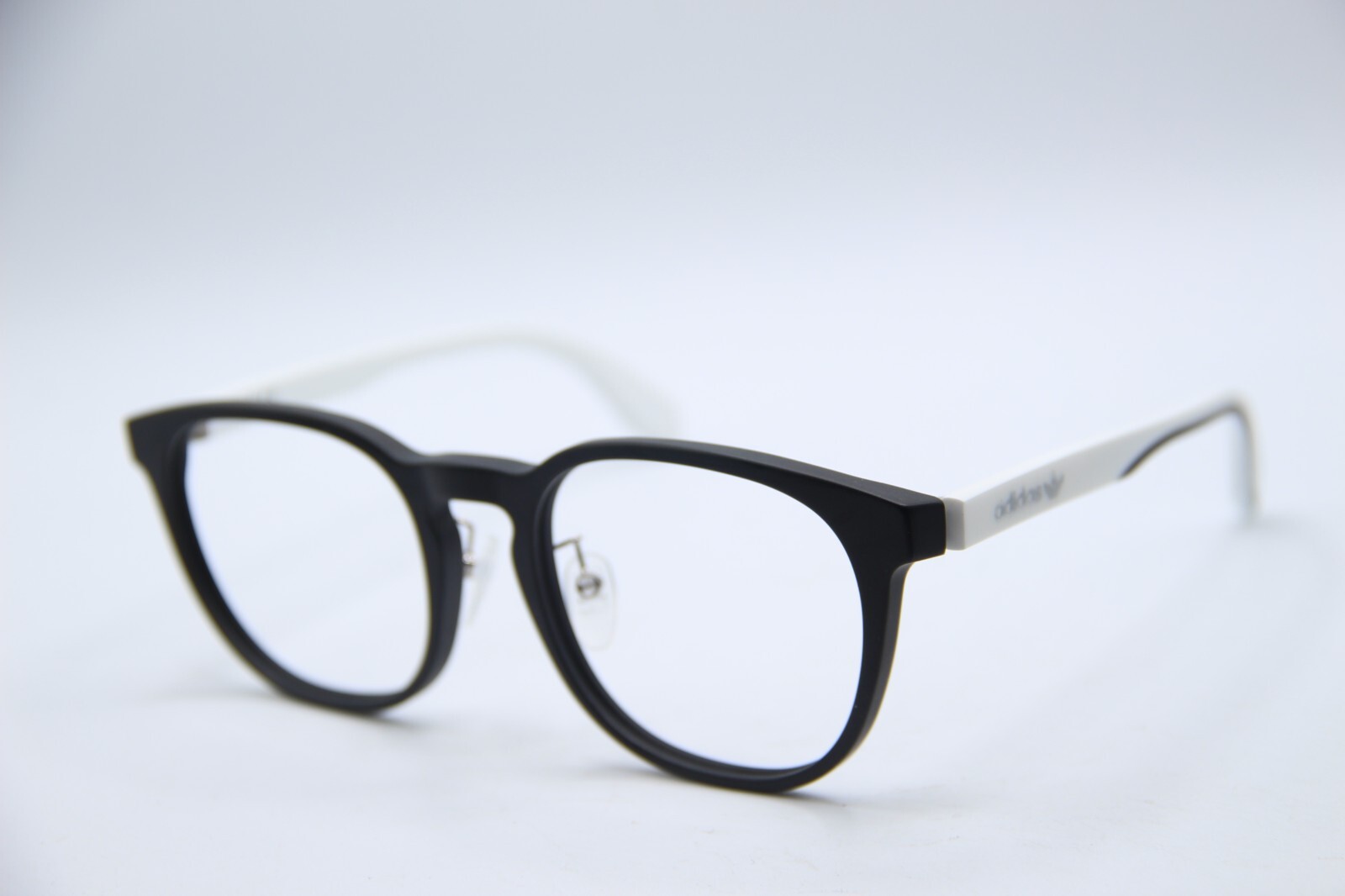 NEW ADIDAS OR5014-H 002 MATTE BLACK WHITE AUTHENTIC DESIGNER EYEGLASSES 56-21