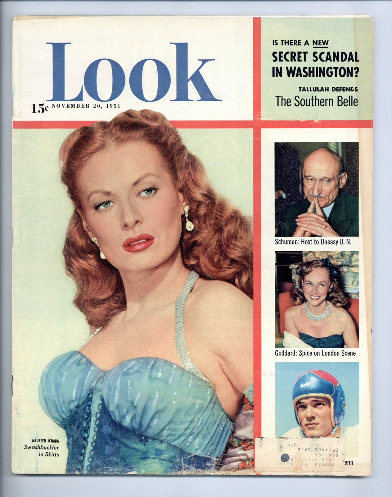 Look Magazine Vol. 15 #24 VG- 3.5 1951