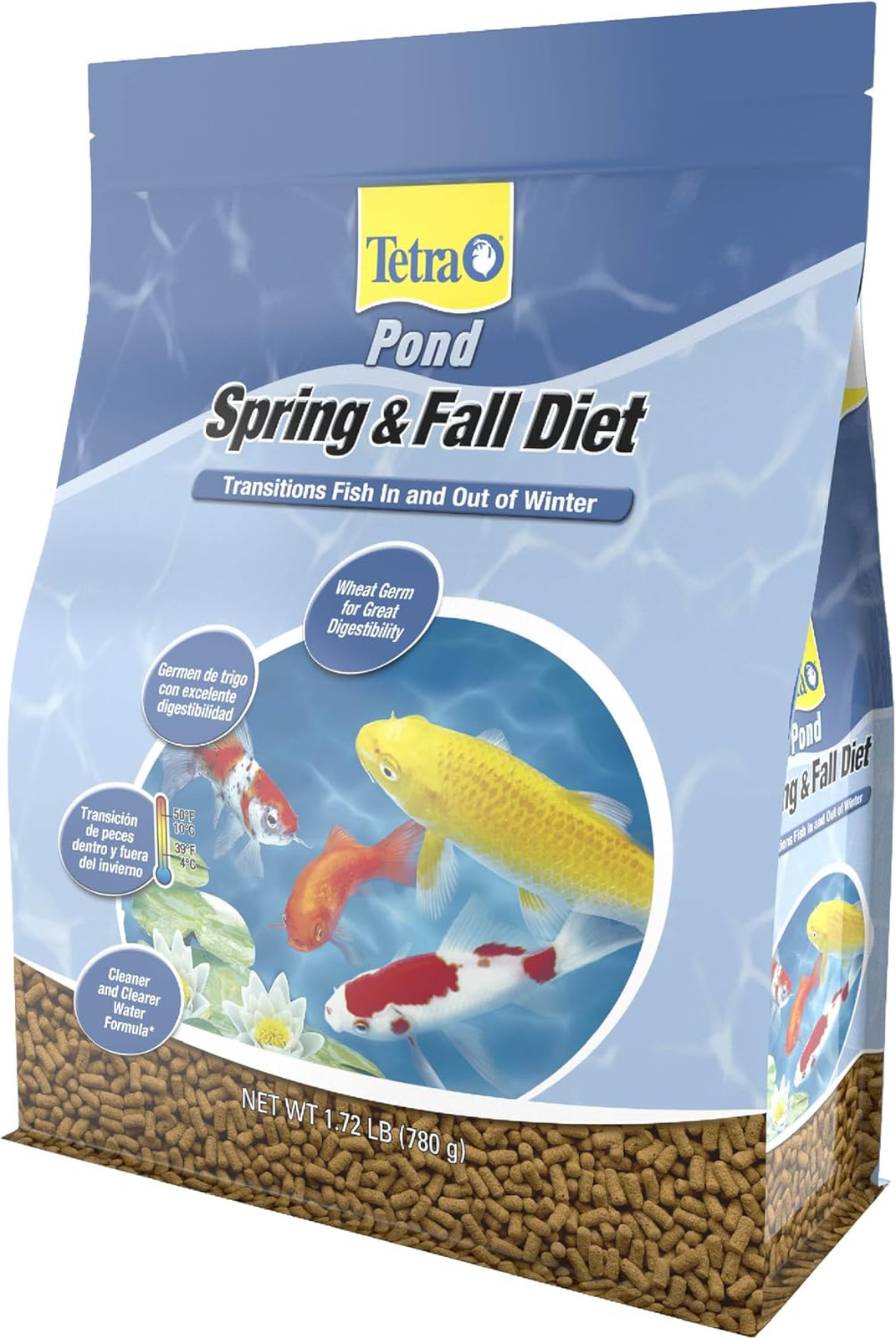 Pond Spring & Fall Diet Floating Pond Sticks, 1.72-Pound