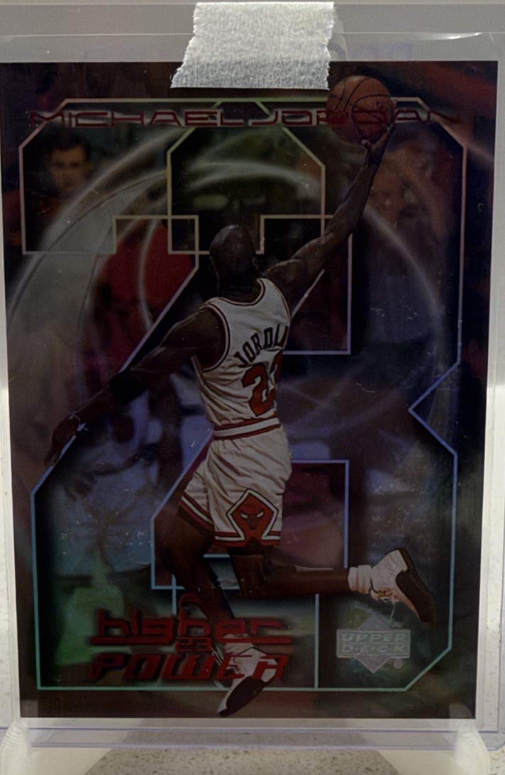 1998-99 Upper Deck Higher Power Insert MJ3 Michael Jordan Chicago Bulls NBA