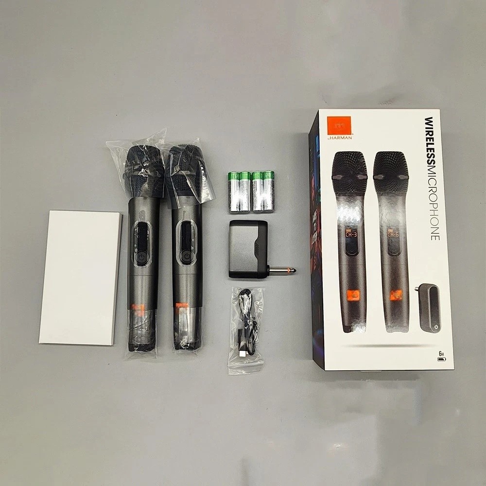 NEW JBLWIRELESSMICAM 2 Wireless Dynamic Microphones with Receiver  US