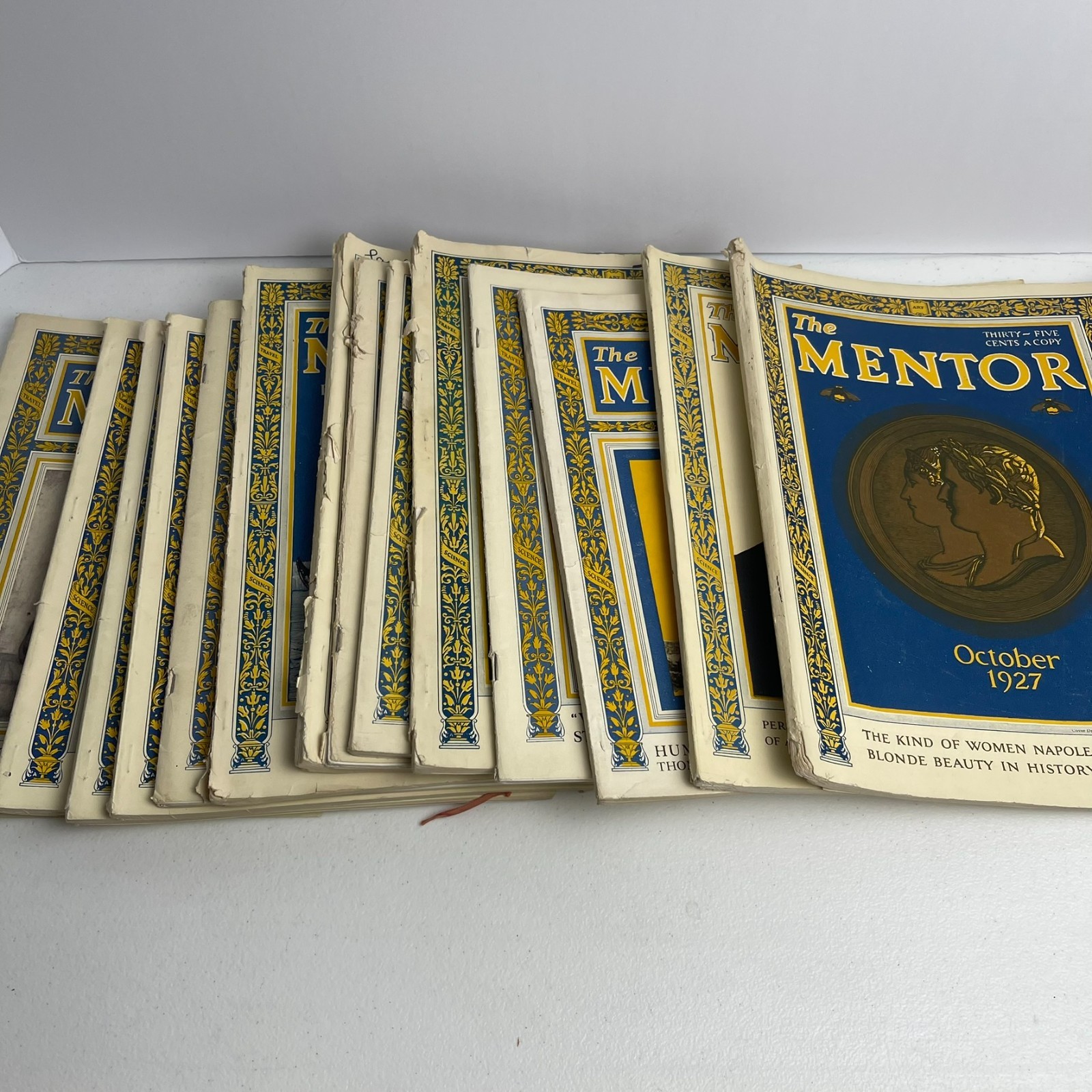 VTG 1920s The Mentor maazine Lot 