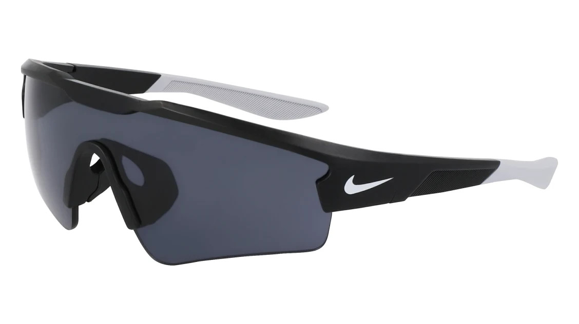 New Youth Nike EV24005 010 Matte Black & Grey CLOAK Sunglasses with Grey Lens