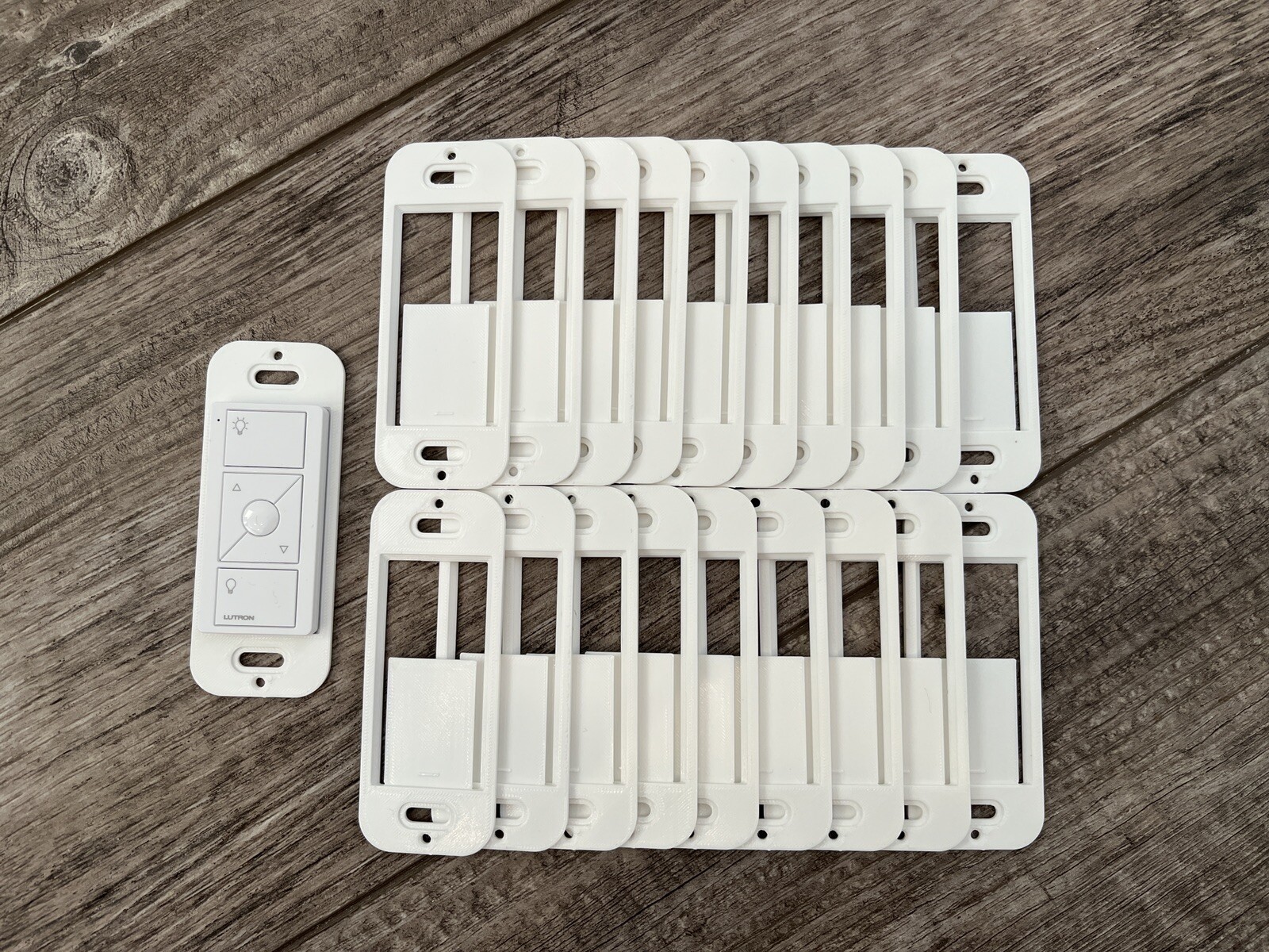 20 Pack - Bulk Wallplate Brackets for Lutron Pico Remote - Lifetime Warranty