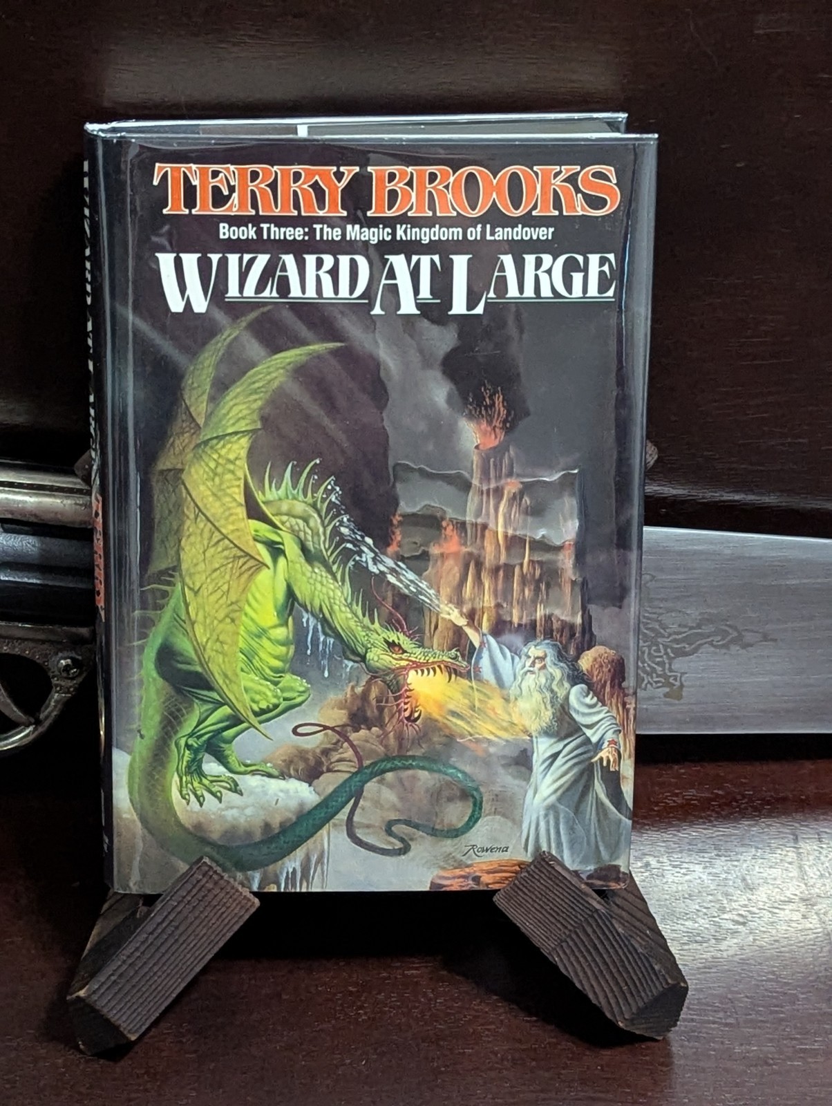 Wizard at Large Terry Brooks SIGNED First Edition First Printing Trade HC
