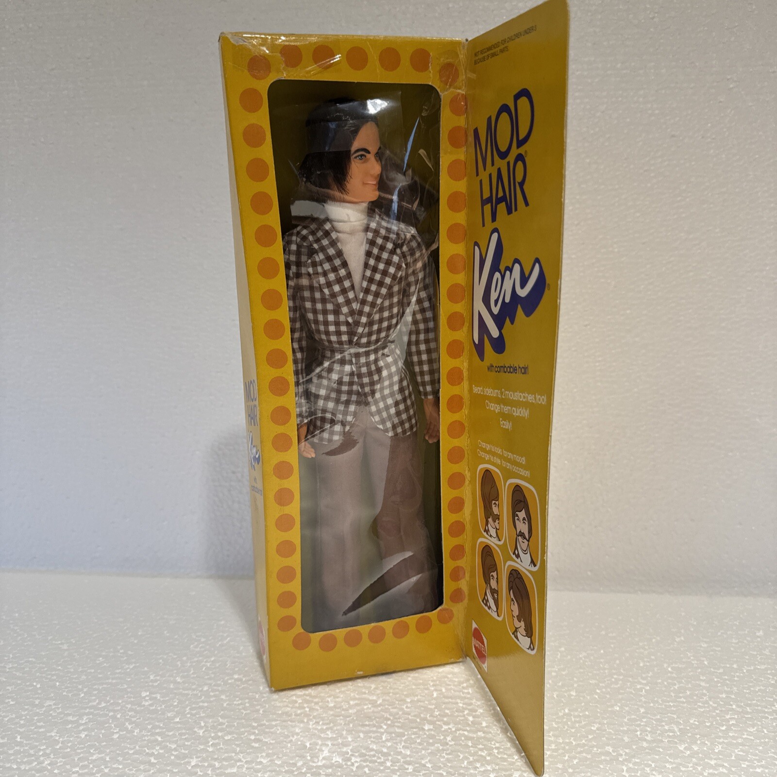 Vintage 1972 Mod Hair Ken Doll Mattel No. 4224 Never Opened, EXTREMELY RARE. Vintage 1972 Mod Hair Ken Doll Mattel No. 4224 Never Opened, EXTREMELY RARE.