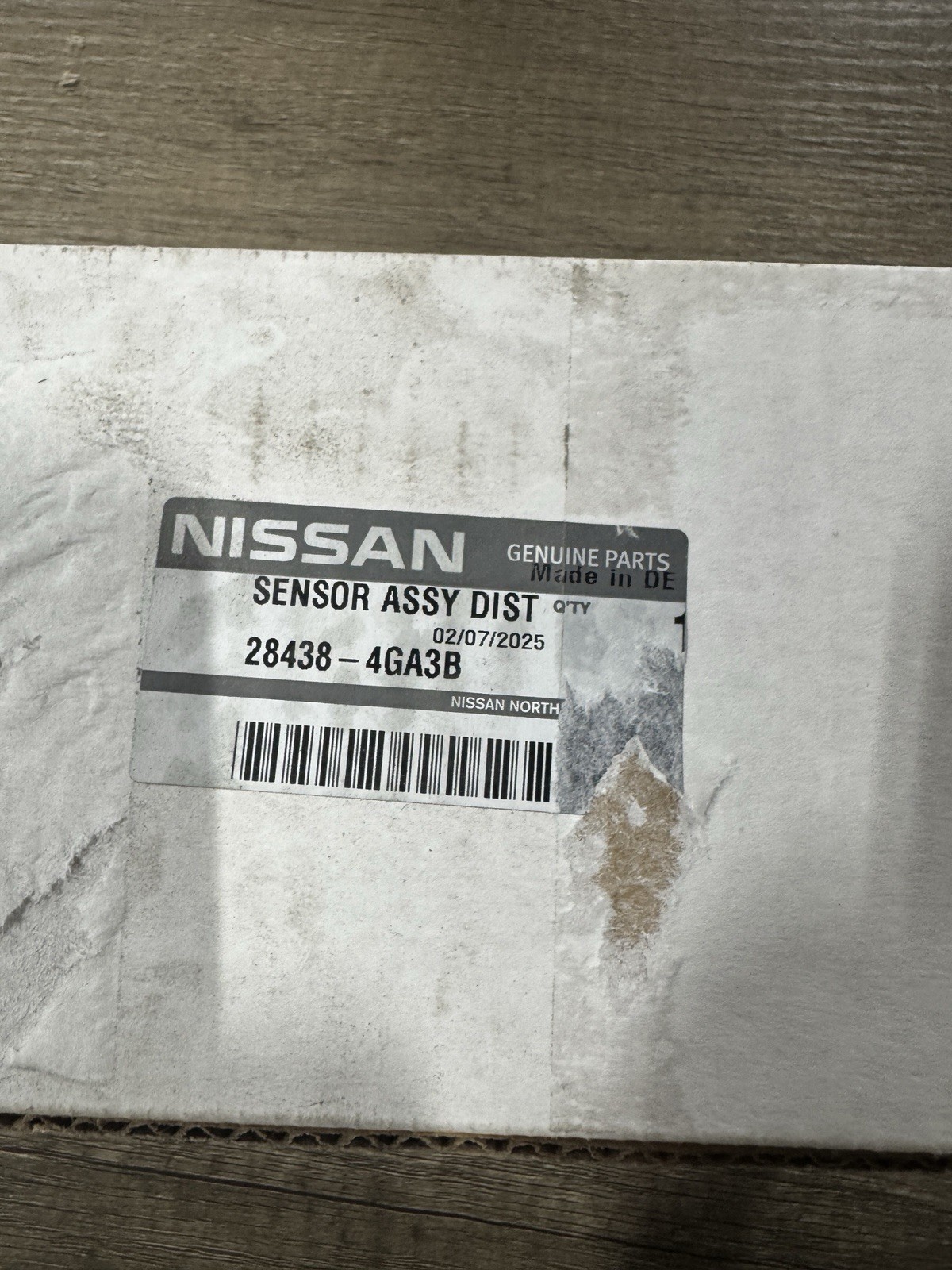 2017-2020 Nissan Armada Front cruise Control Distance Sensor