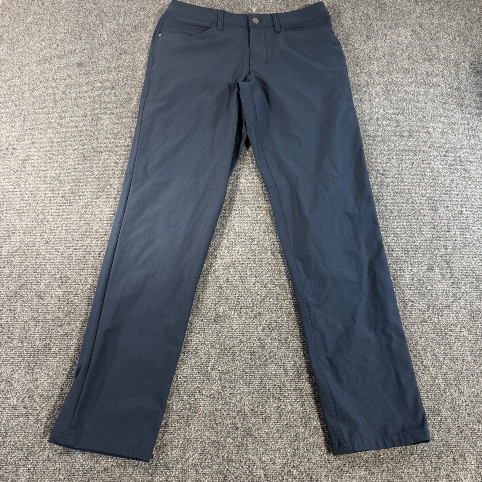 Lululemon ABC Pant Classic Navy Blue Mens Size 30 Performance Chino Trouser