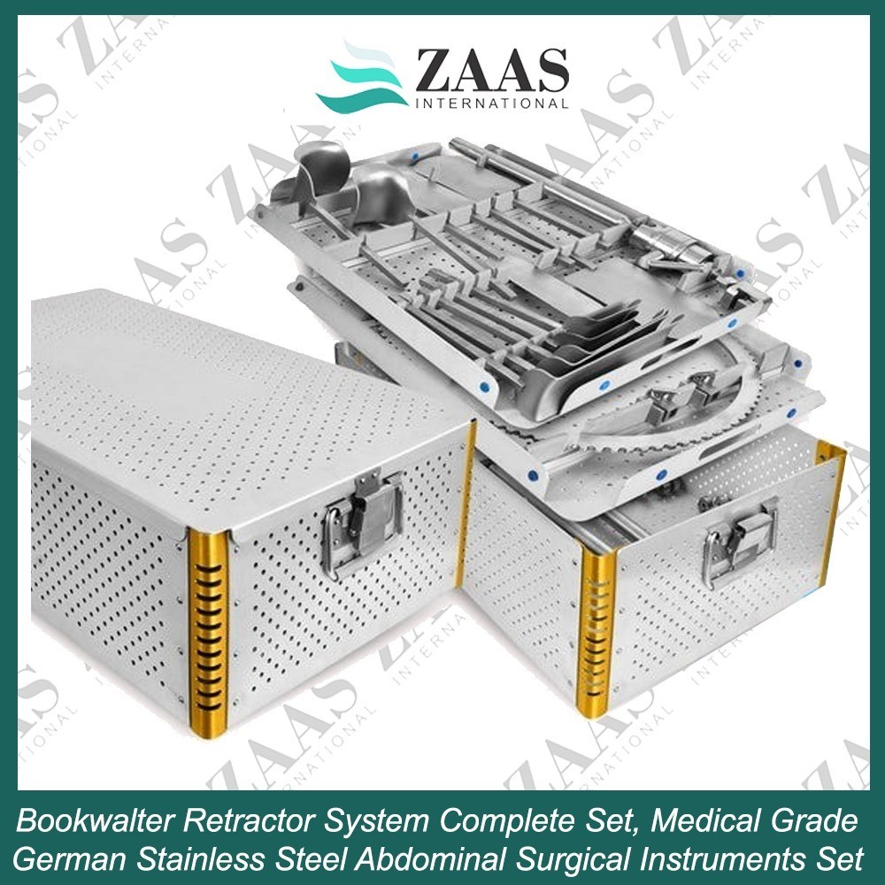 New Bookwalter Abdominal Retractor System – Complete Retractor Set