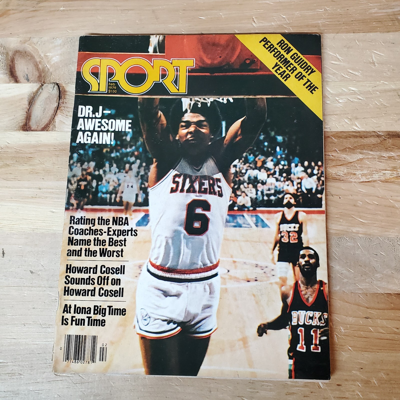 Sport Magazine - February 1979 - Julius Erving - Dr. J EXCELLENT SHAPE ---SIXERS