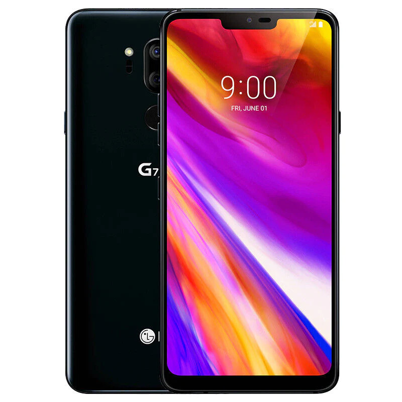 LG G7 ThinQ LM-G710 64GB (T-Mobile + GSM Unlocked) SmartPhone Good