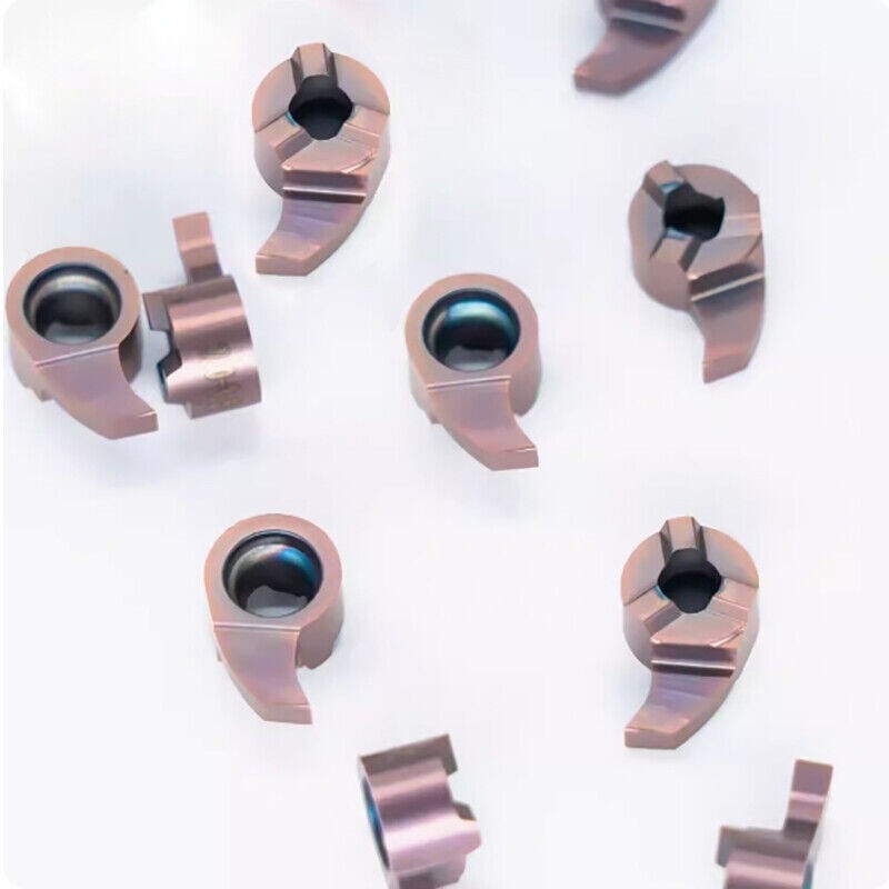 4pcs  1.5mm carbide inserts MB-09GR100-5.5-D16 for MG-H12 MG-H16 09GR
