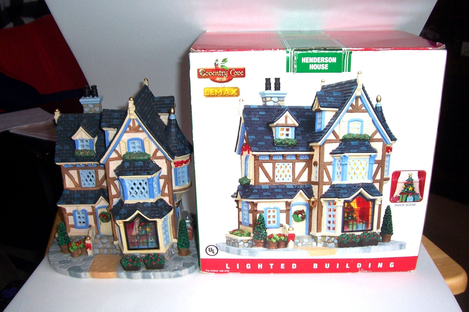 Lemax Coventry Cove Village Henderson House With Box Lemax Coventry Cove Village Henderson House With Box
