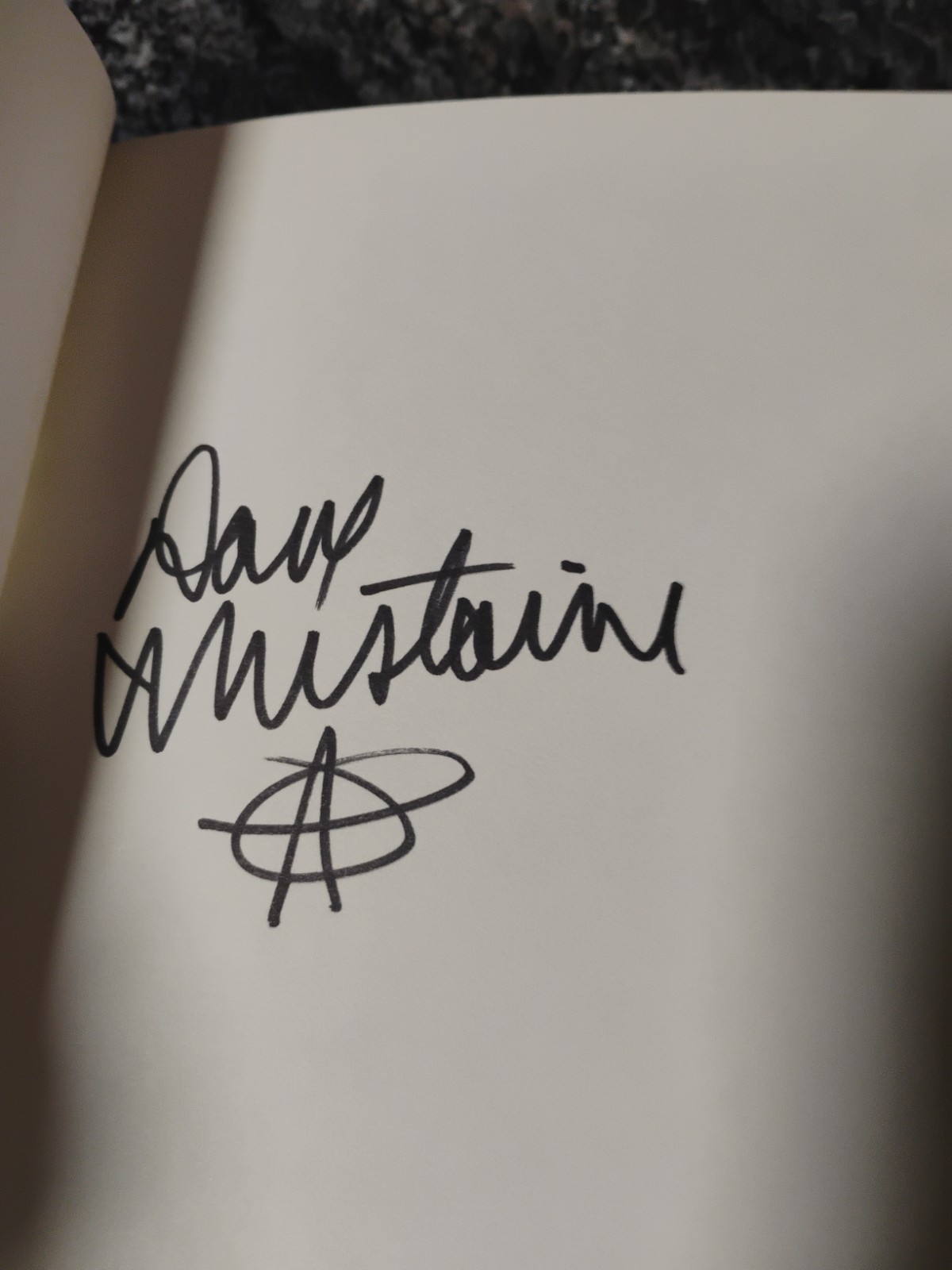 AUTOGRAPHED In My Darkest Hour A Memoir Dave Mustaine Hardcover signed fast ship AUTOGRAPHED In My Darkest Hour A Memoir Dave Mustaine Hardcover signed fast ship