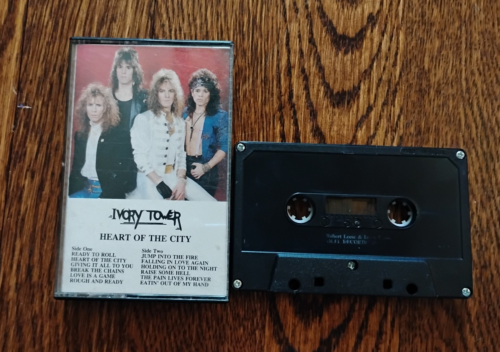 Ivory Tower Heart Of The City Cassette Rare Private Glam Hard Rock Metal Hair Ivory Tower Heart Of The City Cassette Rare Private Glam Hard Rock Metal Hair