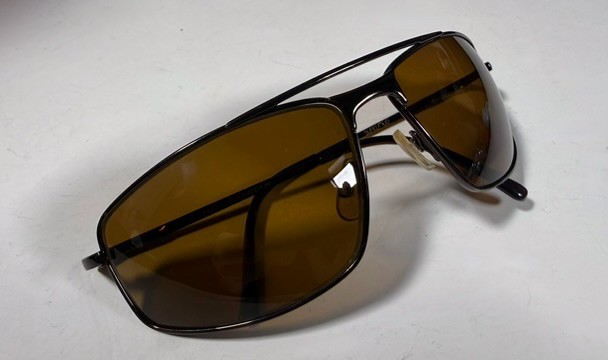 Vntg Suncloud Flight Polarized Y2K Outdoor Sunglasses, Good Cond (CB-2/SG2)