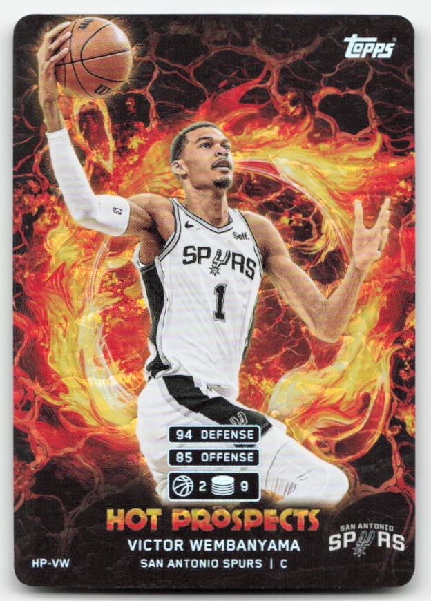 2025-26 Topps Match Attax #HP-VW Victor Wembanyama Hot Prospects