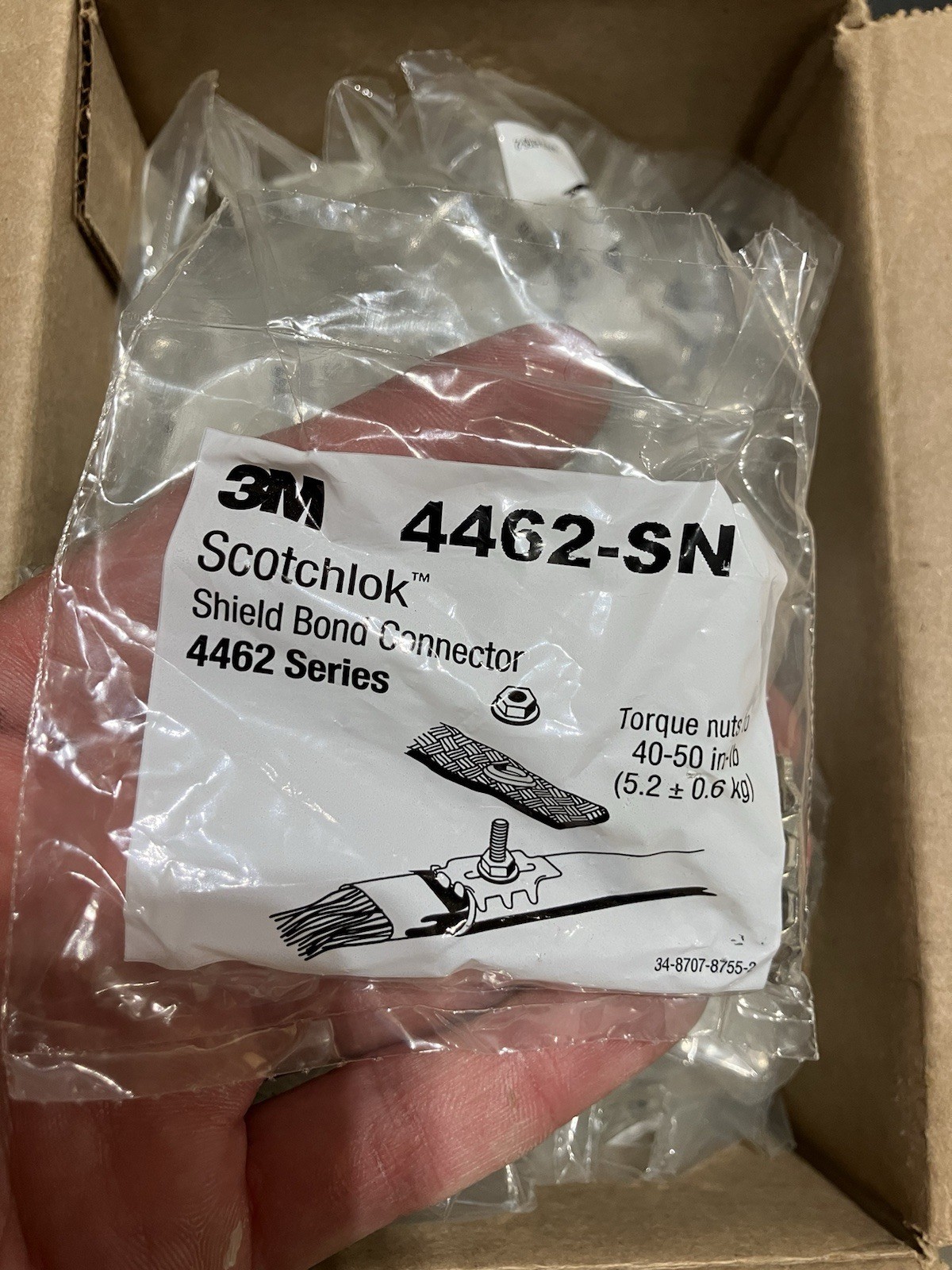 3M(TM) Scotchlok(TM) Shield Bond Connector 4462-SN ( Box of 100 ) 