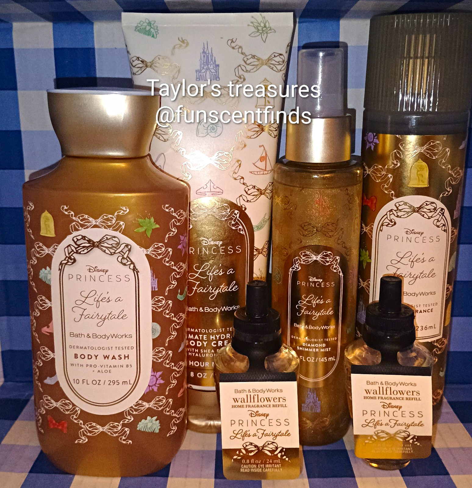 Bath & Body Works Disney Princess Life\'s a Fairytale Fragrance Bundle Set Of 6 Bath & Body Works Disney Princess Life\'s a Fairytale Fragrance Bundle Set Of 6