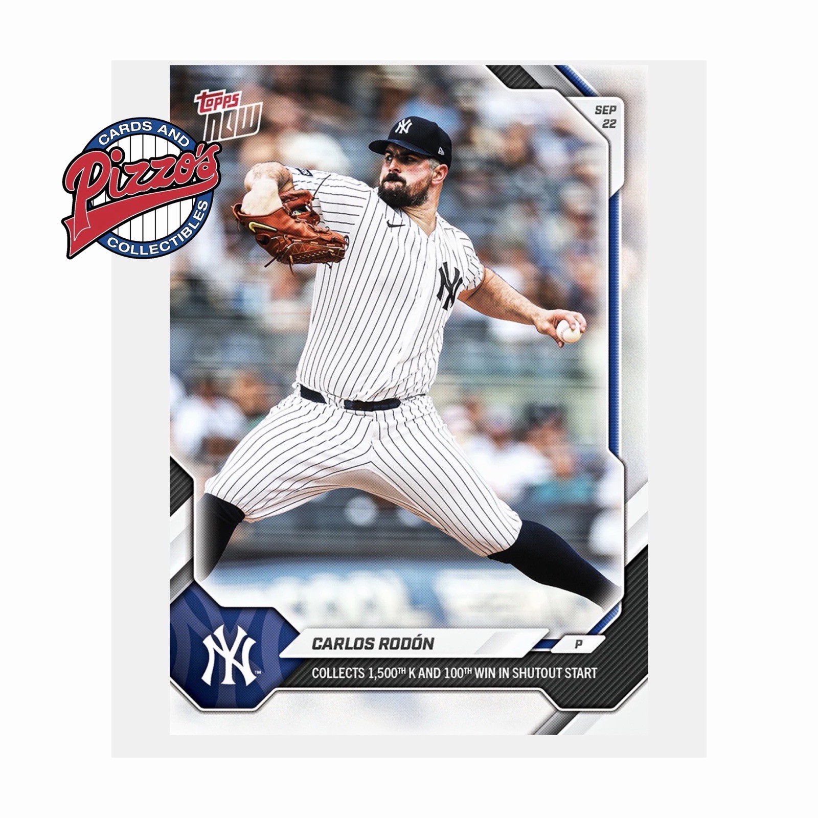 Carlos Rodon 1,500th K 100th Win 2026 MLB Topps NOW Card 704 Presale