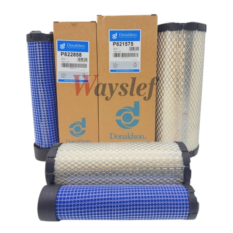 2x P821575+P822858 AirFilter & InnerFilter Sets for Donaldson FPG05 AIR CLEANERS
