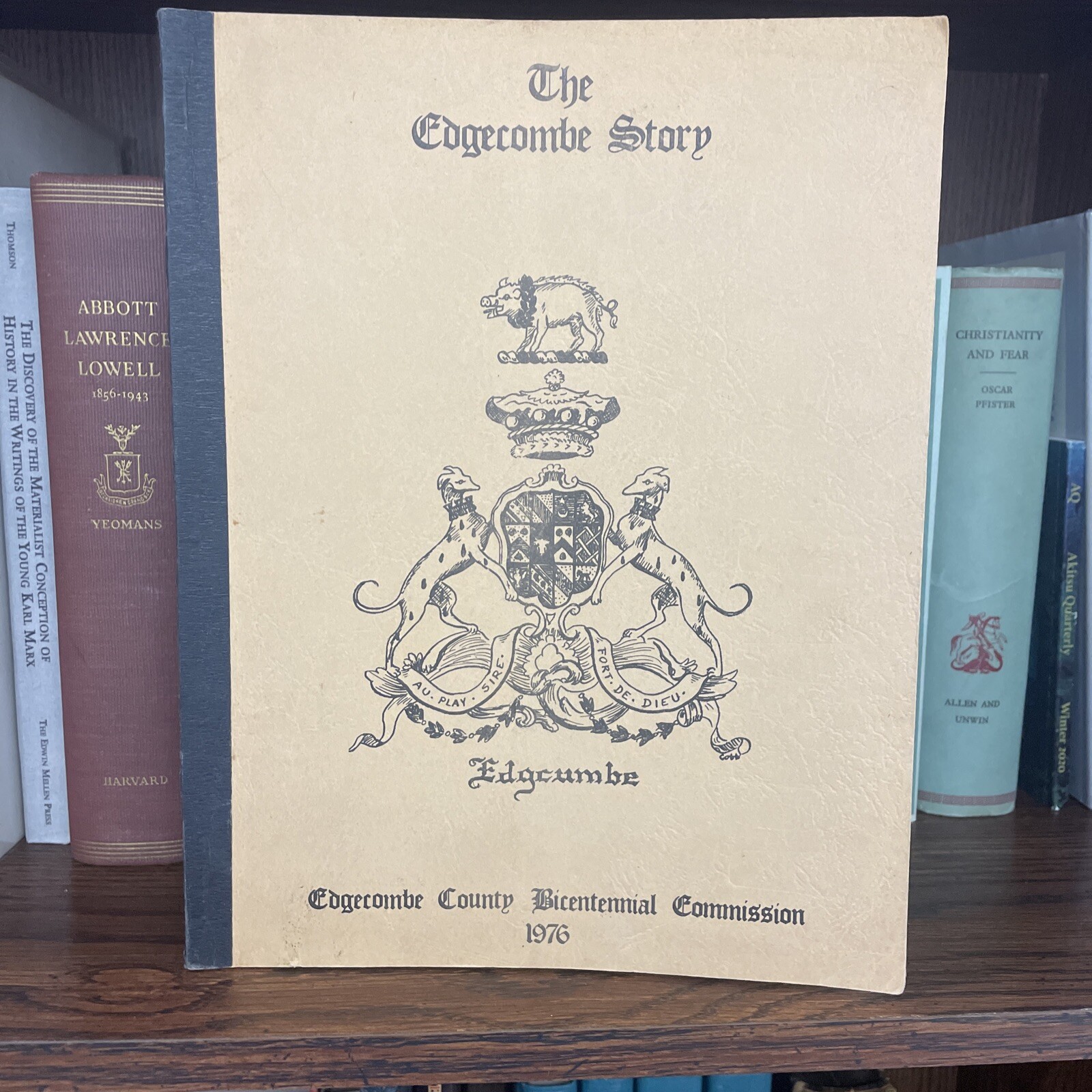 1976 THE EDGECOMBE STORY Edgecombe County North Carolina NC History Pb Rare 