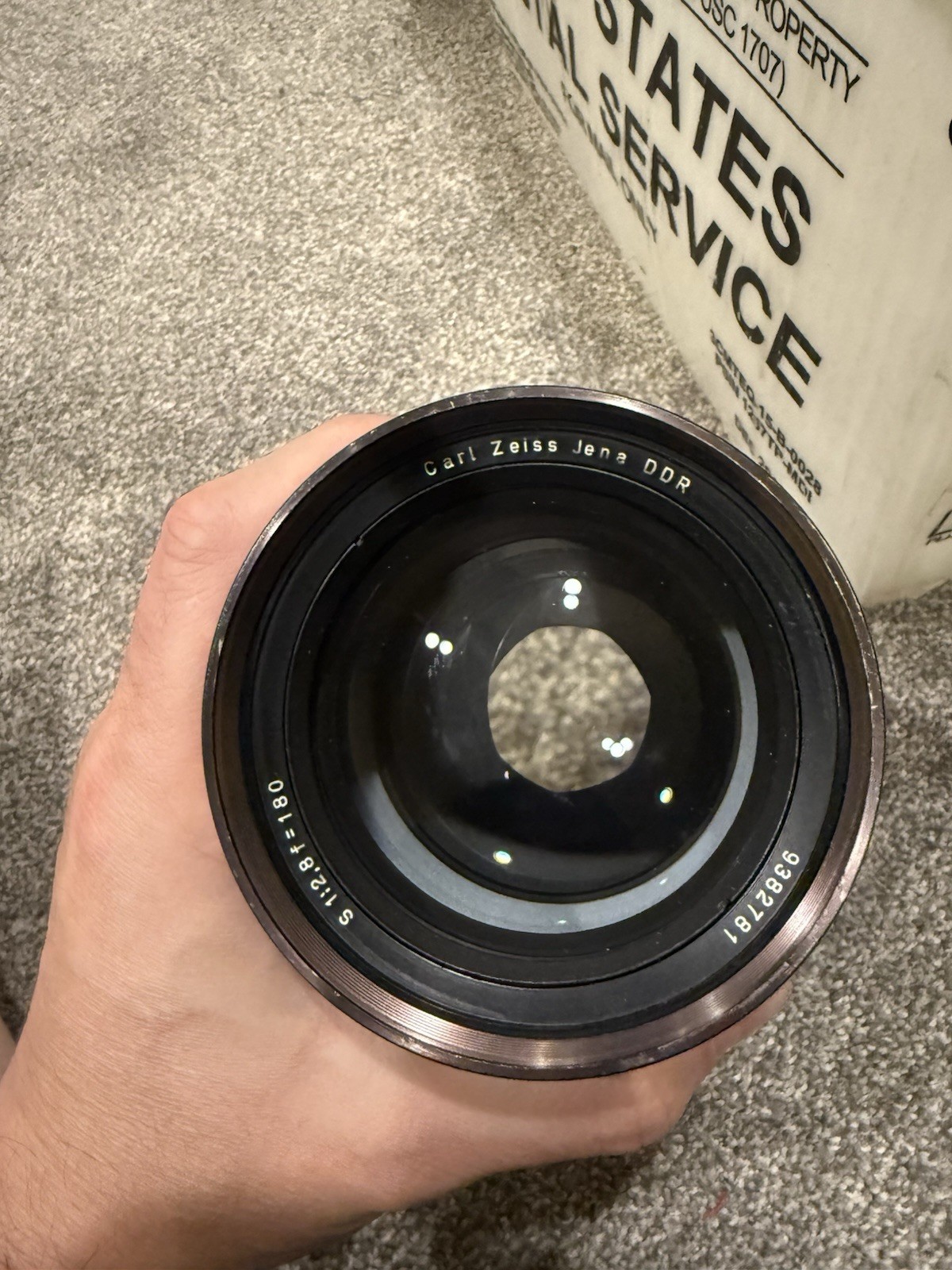 Carl Zeiss Jena DDR Sonnar 180mm f/2.8 Zebra Leica M Adapted Skyllaney