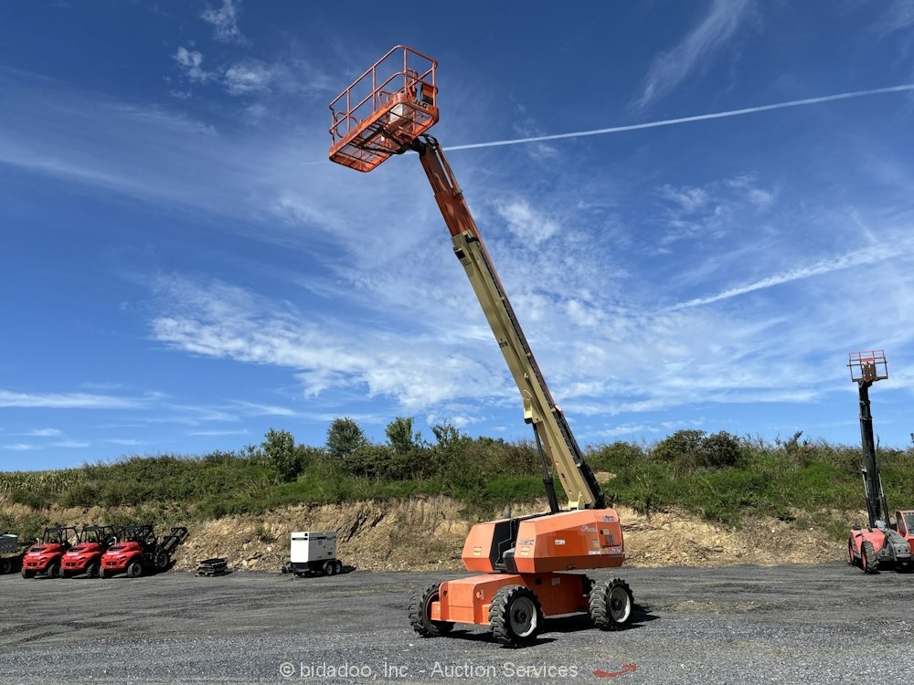 2016 JLG 600S 60' 4WD Telescopic Boom Lift Man Aerial Platform SkyPower bidadoo
