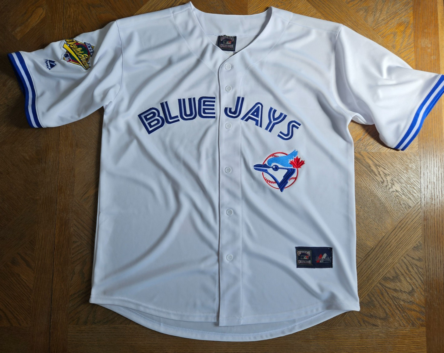Joe Carter #29 Toronto Blue Jays 1993 World Series Cooperstown Home Jersey βΎοΈ π Joe Carter #29 Toronto Blue Jays 1993 World Series Cooperstown Home Jersey βΎοΈ π