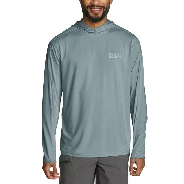 Eddie Bauer Men’s Solarfoil UPF 50+ Performance Hoodie