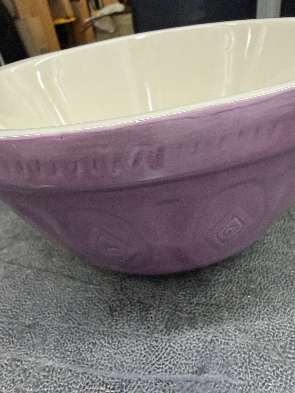 Vintage french Le Boulanger mixing bowl Vintage french Le Boulanger mixing bowl