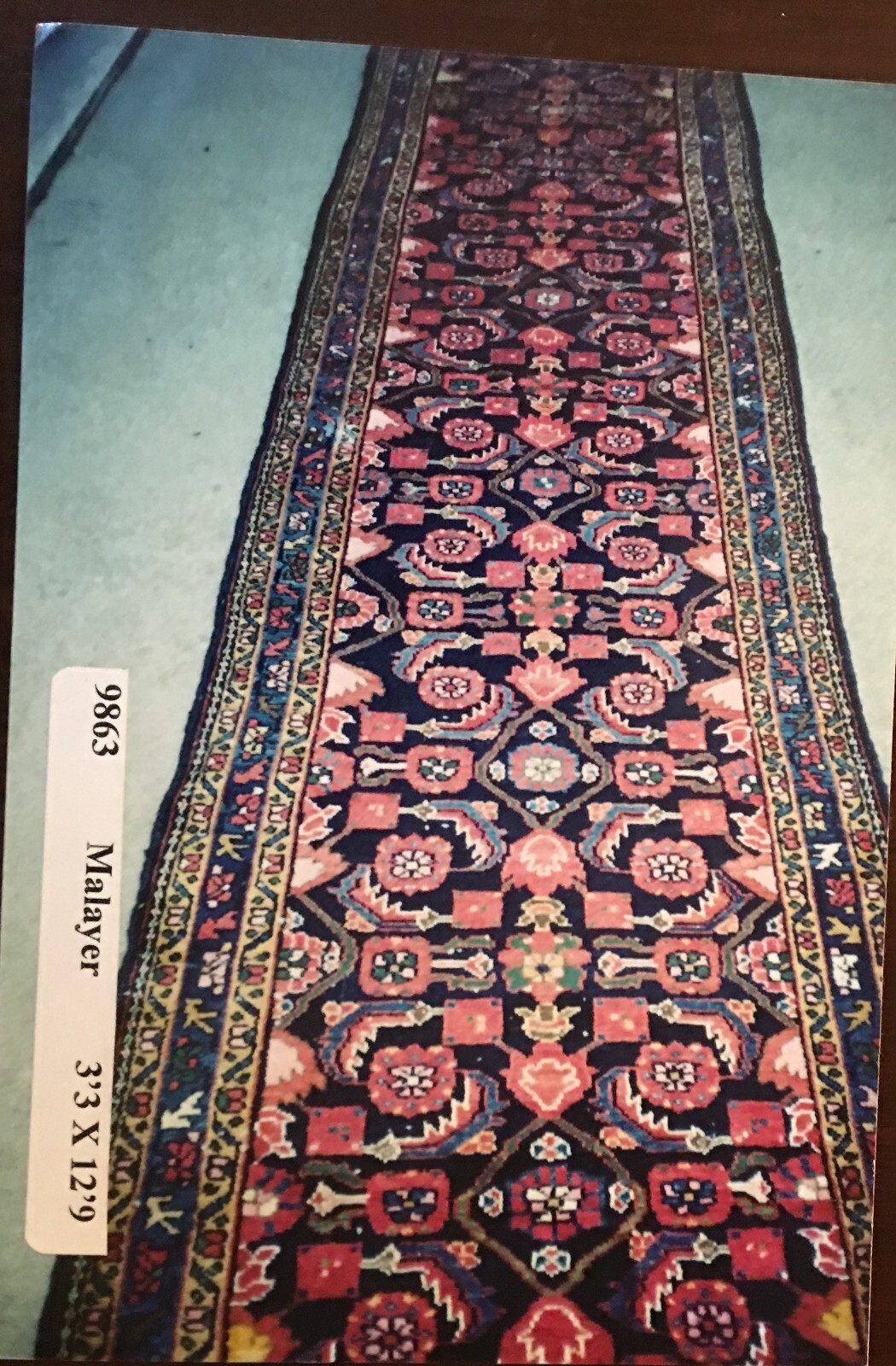 3\'3\'\' x 12\'9\