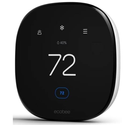 READ Ecobee Enhanced Smart Programmable Wifi Thermostat- EB-SLATE6L-01