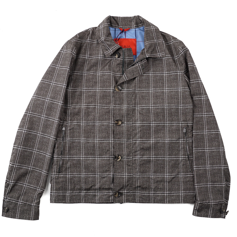 NWT $1995 ISAIA \'Extralight Aqua\' Printed Lightweight Flight Jacket M (Eu 50) NWT $1995 ISAIA \'Extralight Aqua\' Printed Lightweight Flight Jacket M (Eu 50)